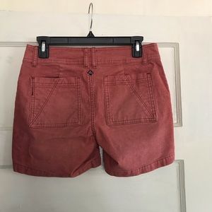 Prana corduroy shorts, Burnt Orange, Sz 4